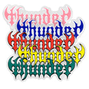 Thunder Trucks Catalyst Single Skateboard Sticker - Assorted Colors