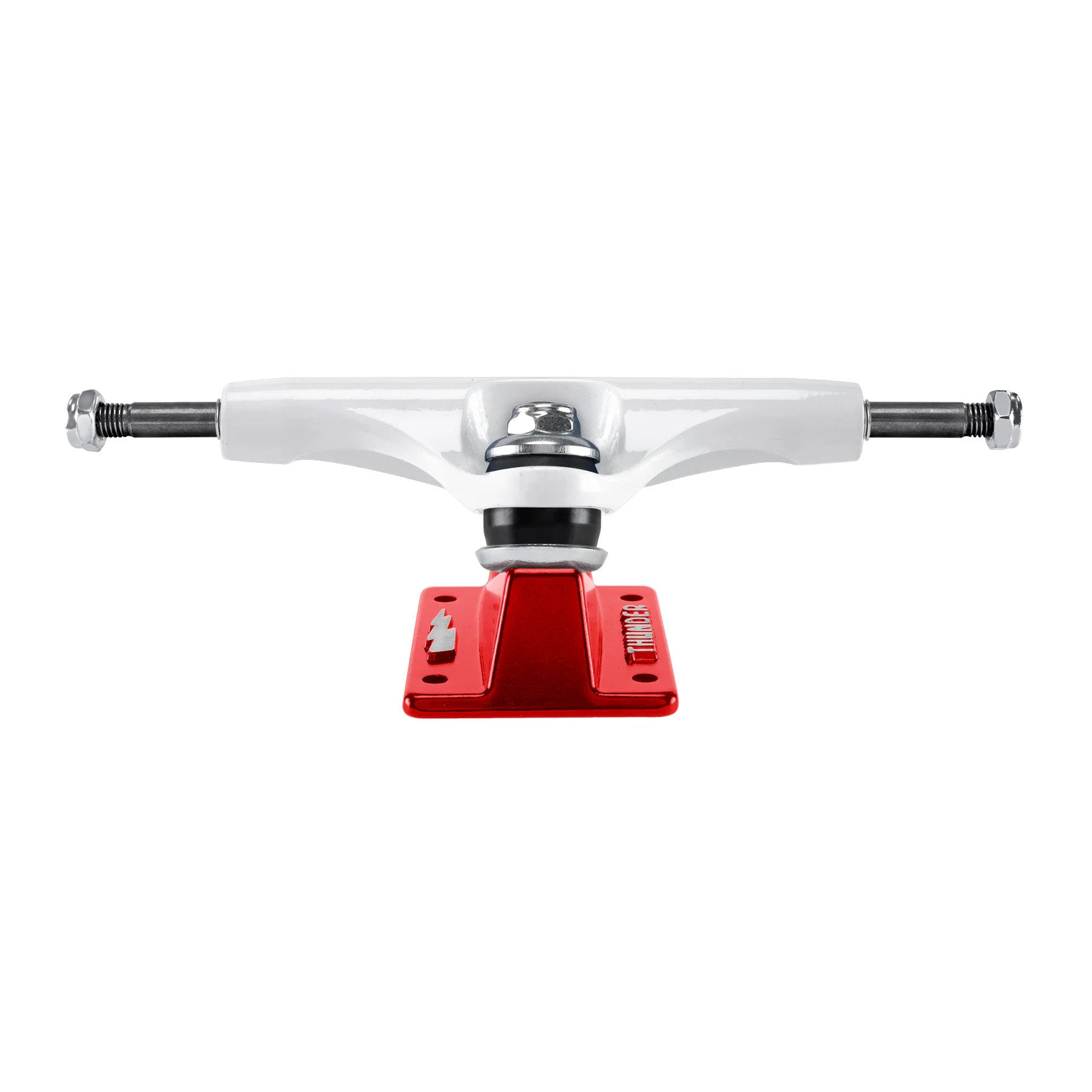 Thunder Flash Hollow Lights Skateboard Trucks - White/Red