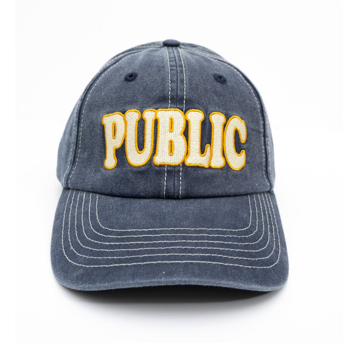 Public Tourist Snapback Hat - Navy