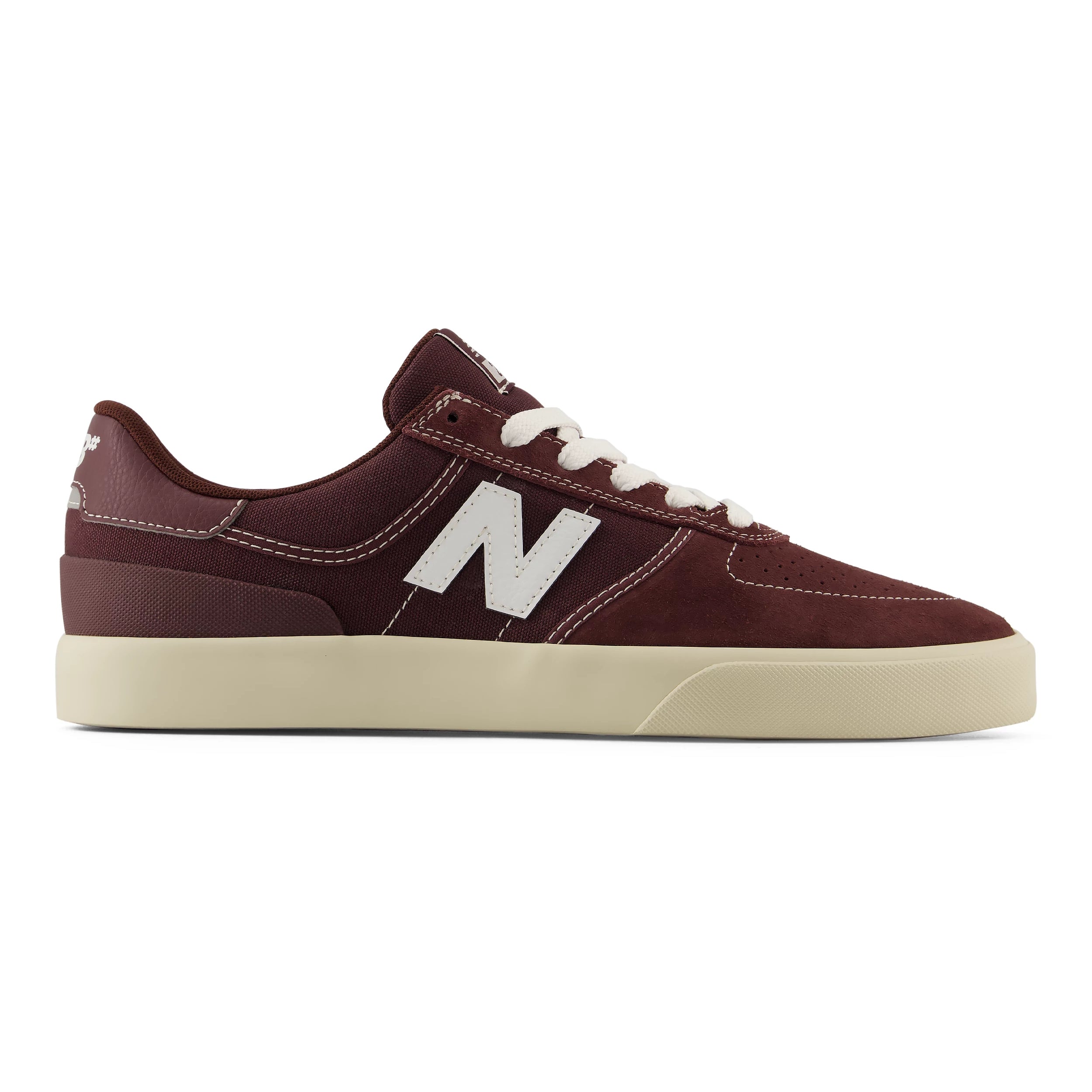 New Balance Numeric 272 Wide Skateboard Shoe - Burgundy/White
