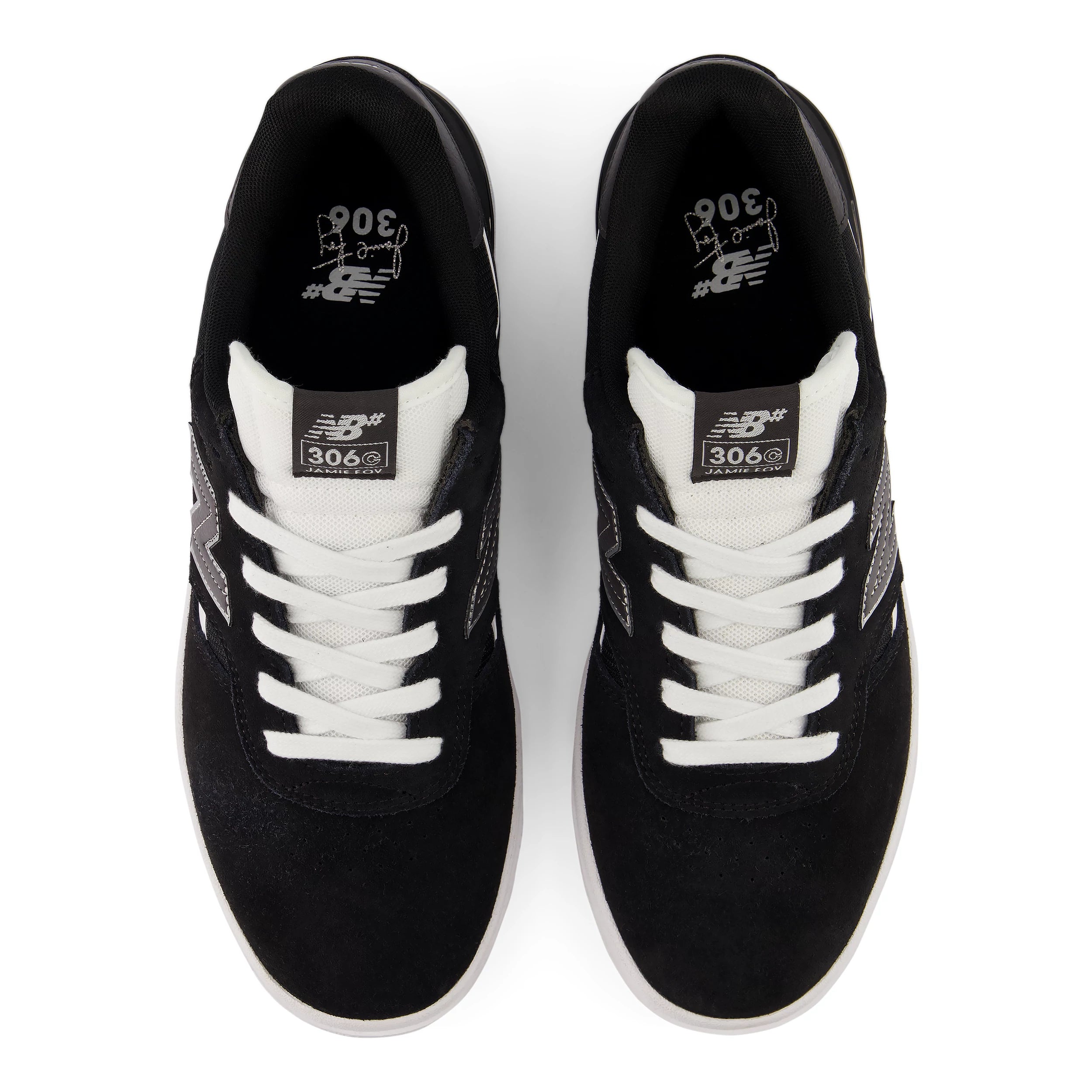 New Balance Numeric Jamie Foy 306 Cup Skateboard Shoe - Black/White