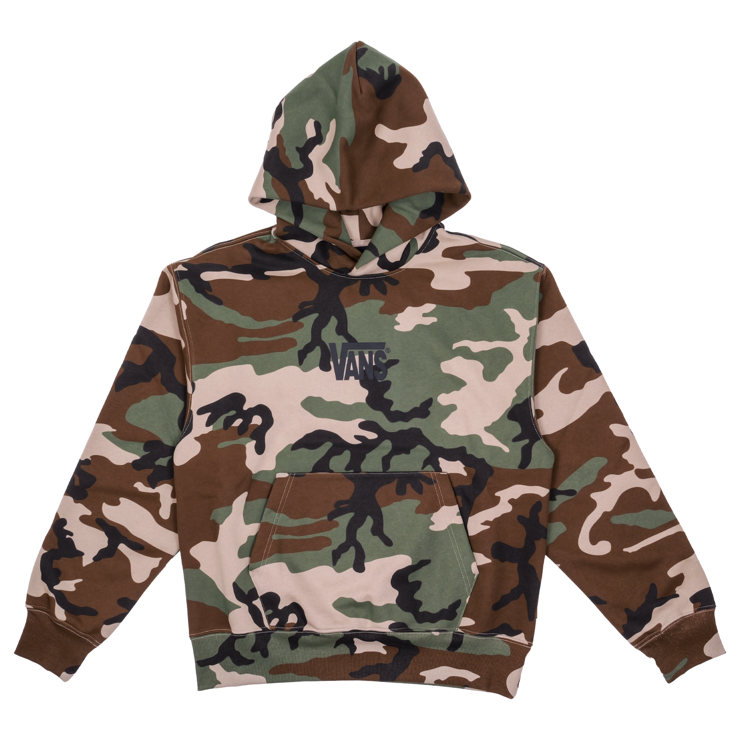 Vans Printed AOP Pullover Hoodie - Aluminum