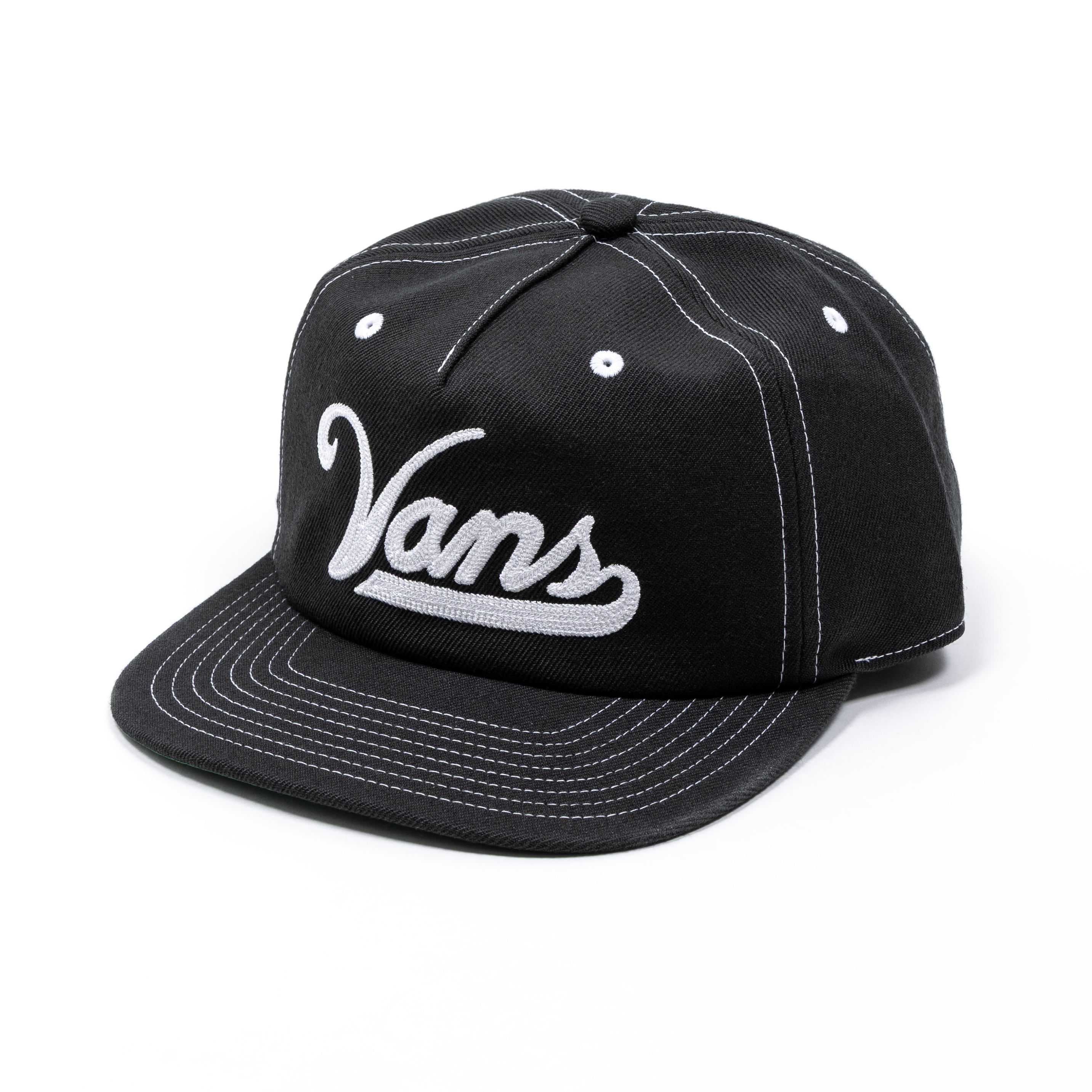 Vans Crestwood Unstructed Snapback Hat - Black