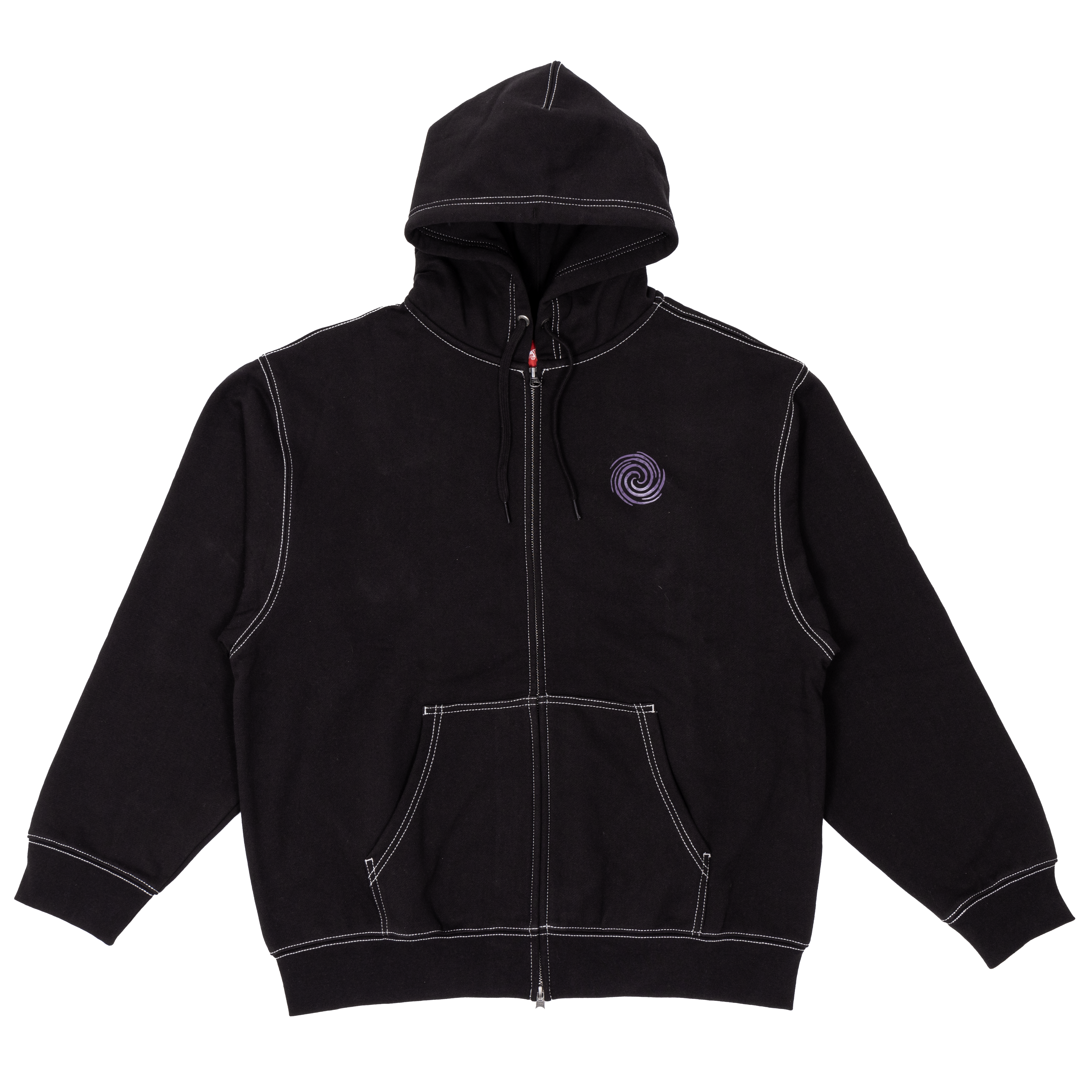 Vans Swirl Zip Up Hoodie - Black