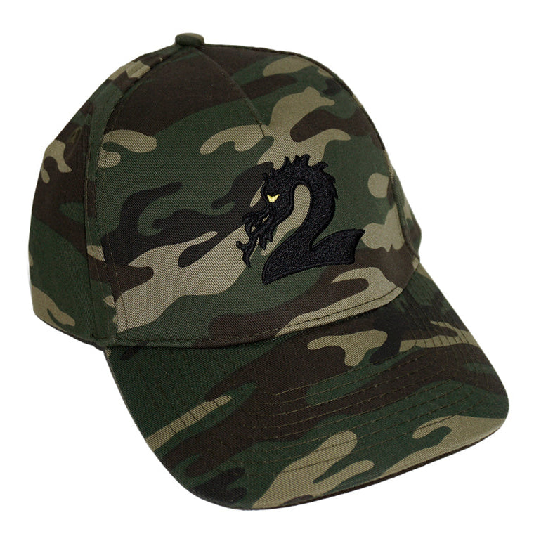 Camo Dragon 2 Riser Pads Hat
