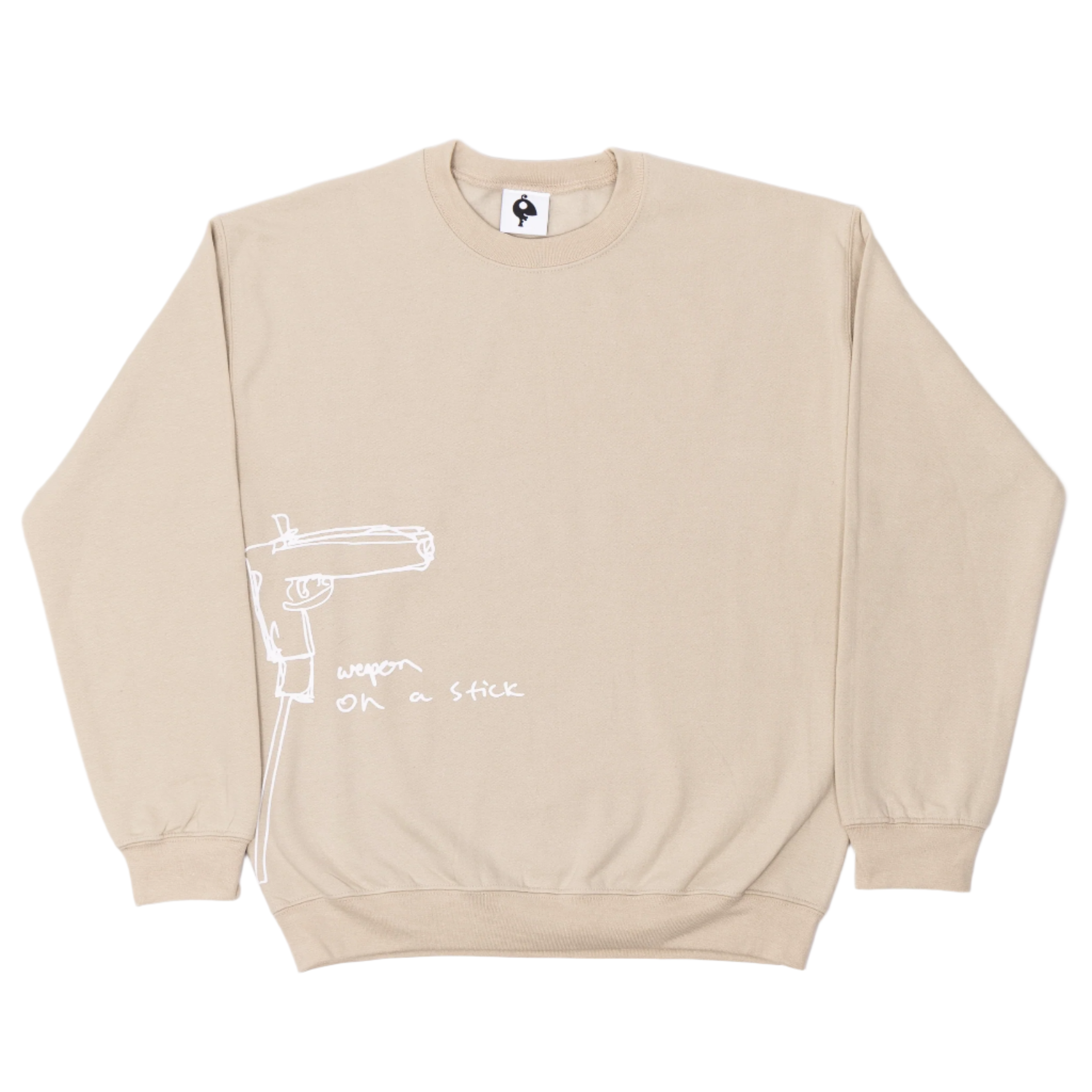 Sand Weapon on a stick Jorp Crewneck