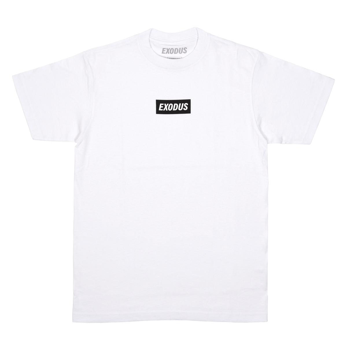 Exodus Box Logo Tee - White