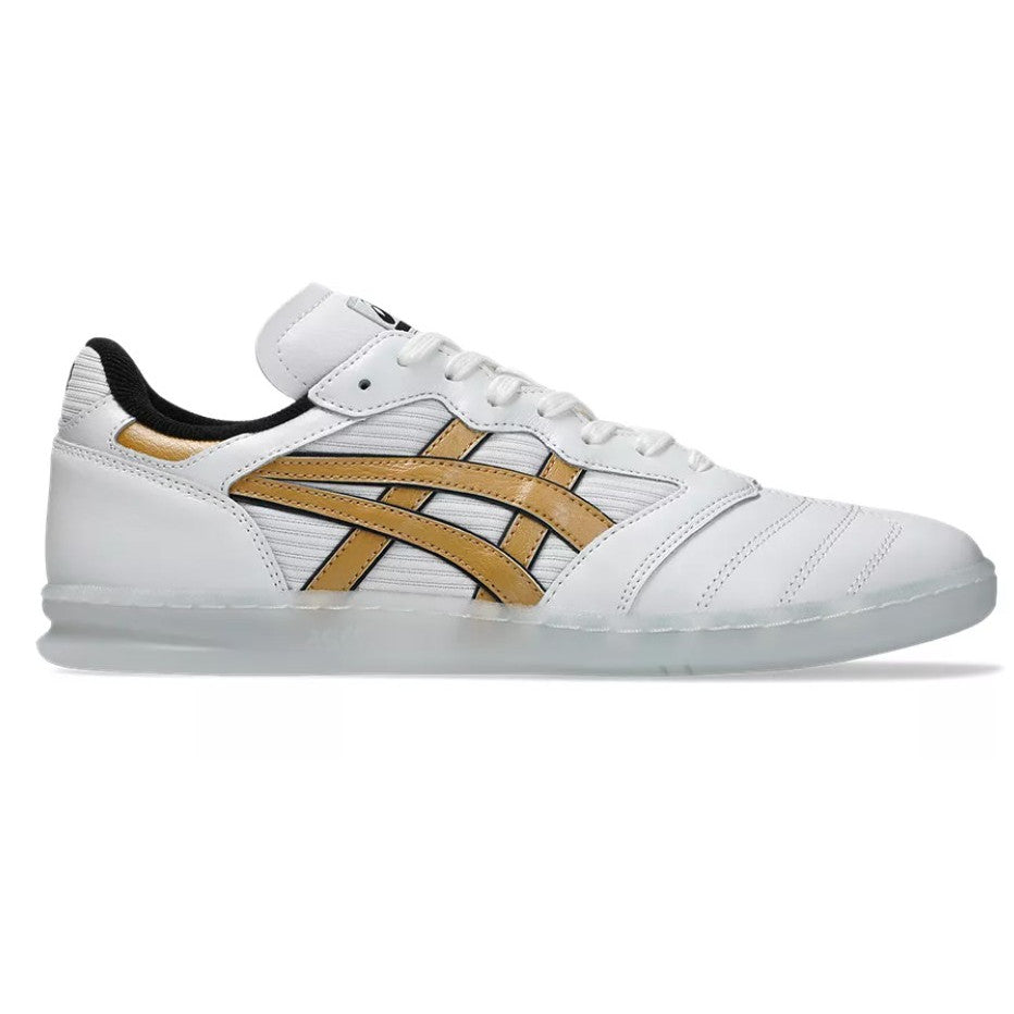 White/Gold Leggerezza FB Asiscs Skate Shoe