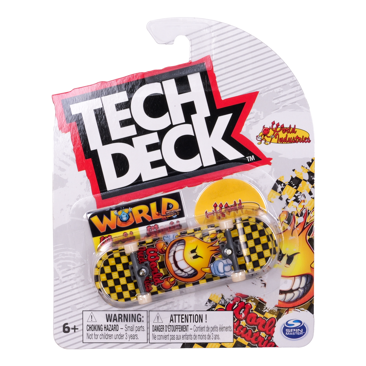 Tech Deck World Industries Flame Boy Complete
