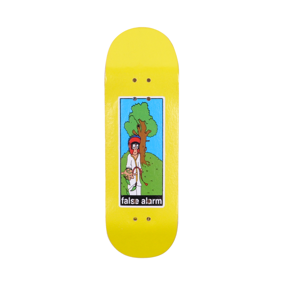False Alarm Young Grasshopper Fingerboard Deck - Popsicle