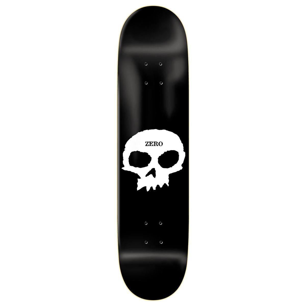 Single Skull Zero Skateboard Deck