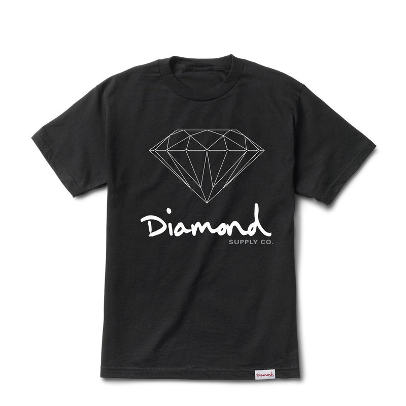 Diamond Supply Co OG Sign Tee - Black