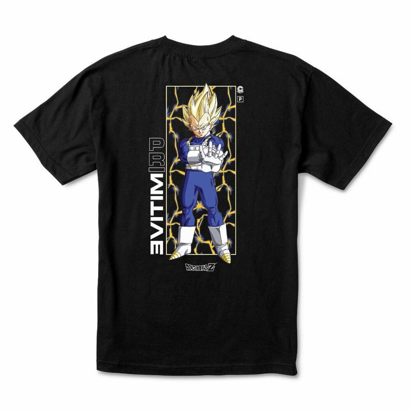 Primitive x Dragon Ball Z Vegeta Glow Tee - Black