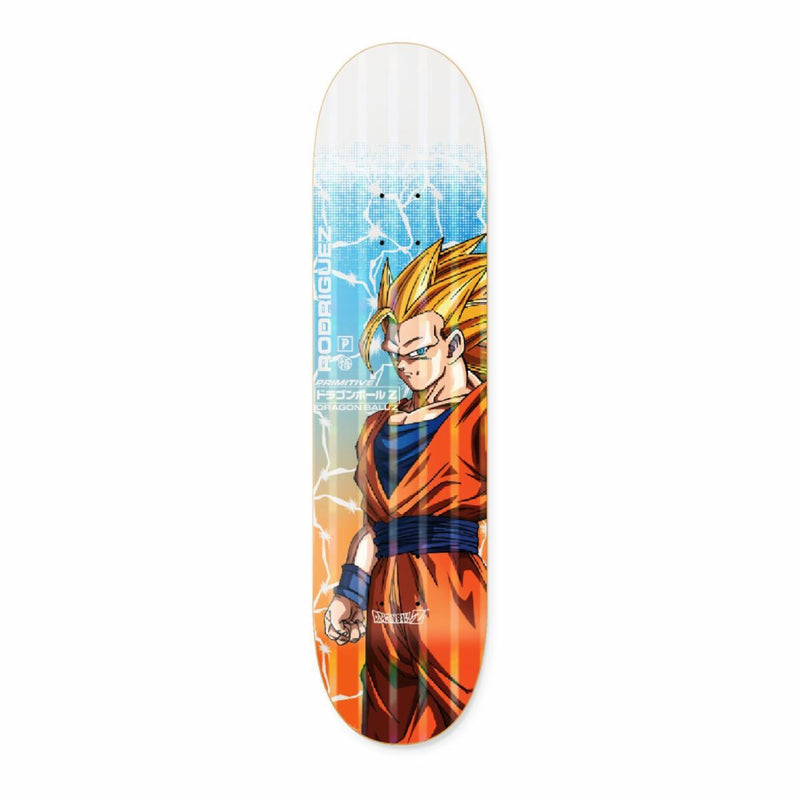 Primitive X Dragon Ball Z Paul Rodriguez Goku Power Level Skateboard Deck