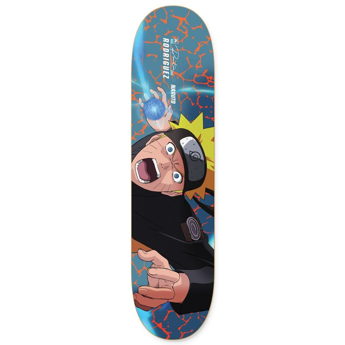 Primitive x Naruto Paul Rodriguez Combat Skateboard Deck