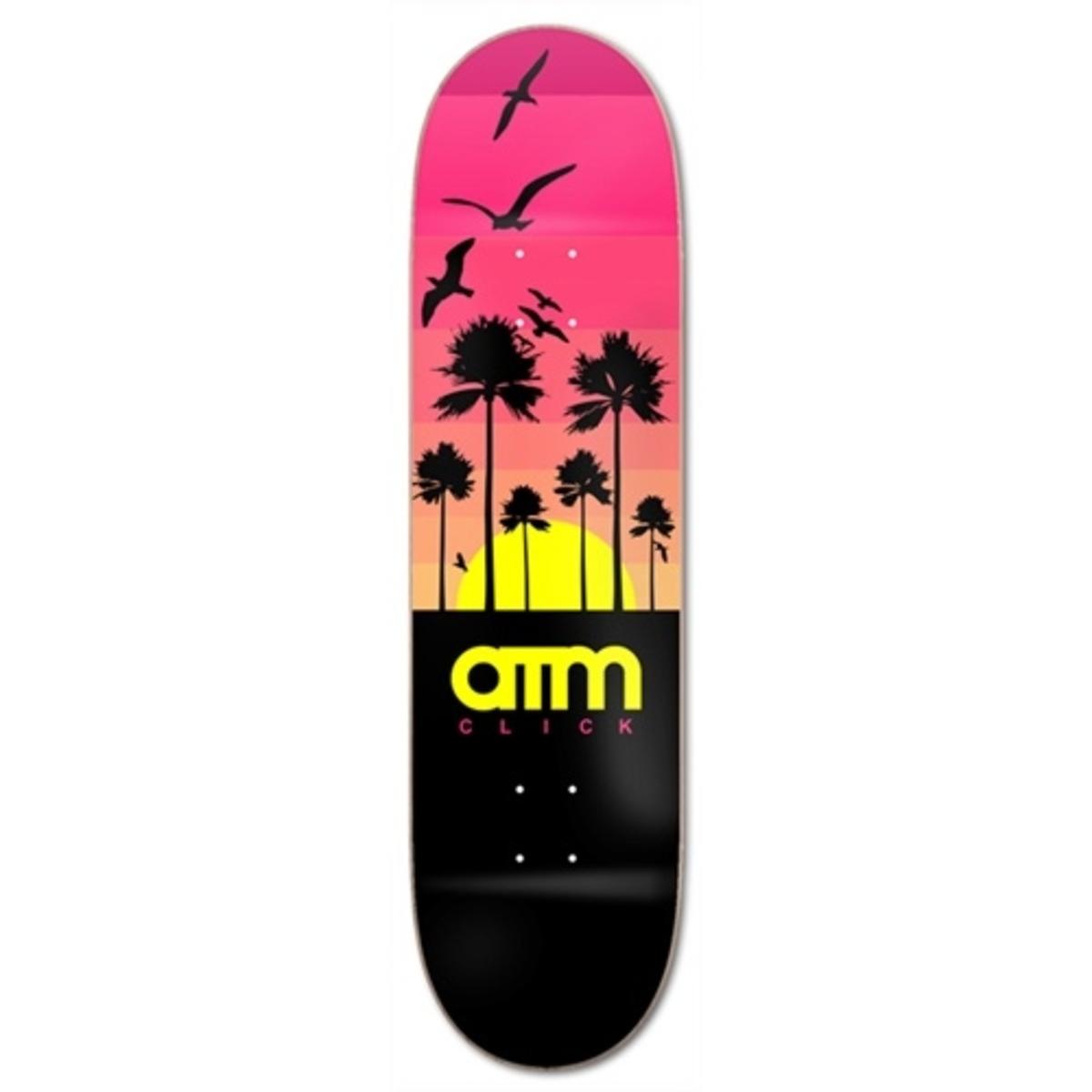 Sunset ATM Click Skateboard Deck