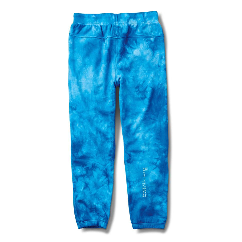 Blue Dragon Ball Super SSg Primitive Skate Fleece Pants Back