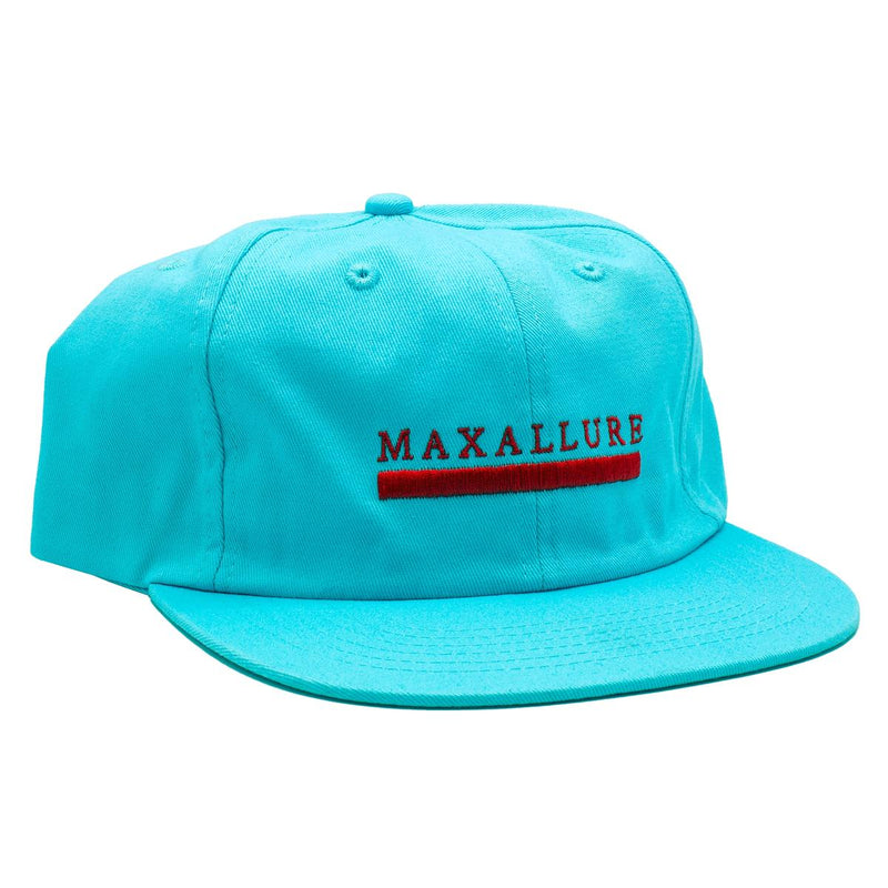 Blue Embroidered Maxallure Skateboards Logo Snapback Hat