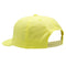 Yellow Embroidered Maxallure Skateboards Logo Snapback Hat Back