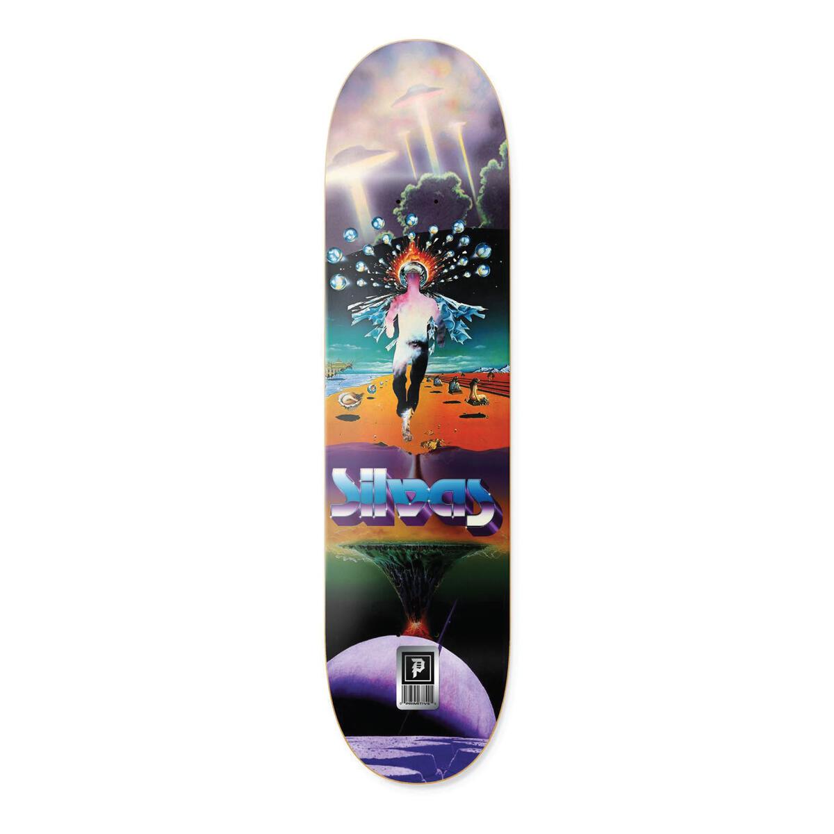 Miles Silvas Time and Space Primitive Skateboard deck