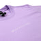 Embroidered Maxallure Purple Logo T-Shirt Detail