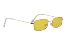 Gold Rae Polarized Glassy Sunglasses
