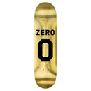 Gold Numero Zero Skateboard Deck