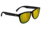Matte Black Deric Polarized Glassy Sunglasses