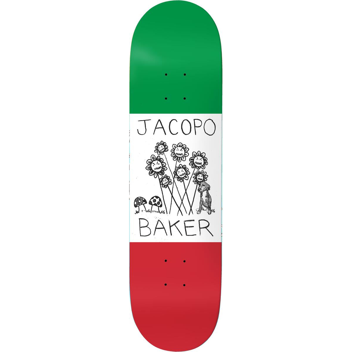 Jacopo Centrale Baker Skateboard Deck