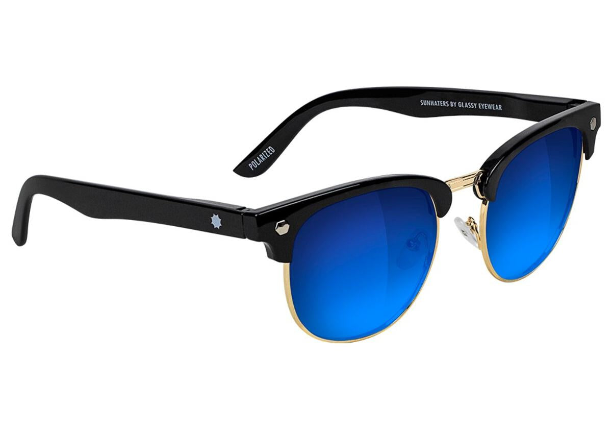 Black Polarized Morrison Glassy Sunglasses