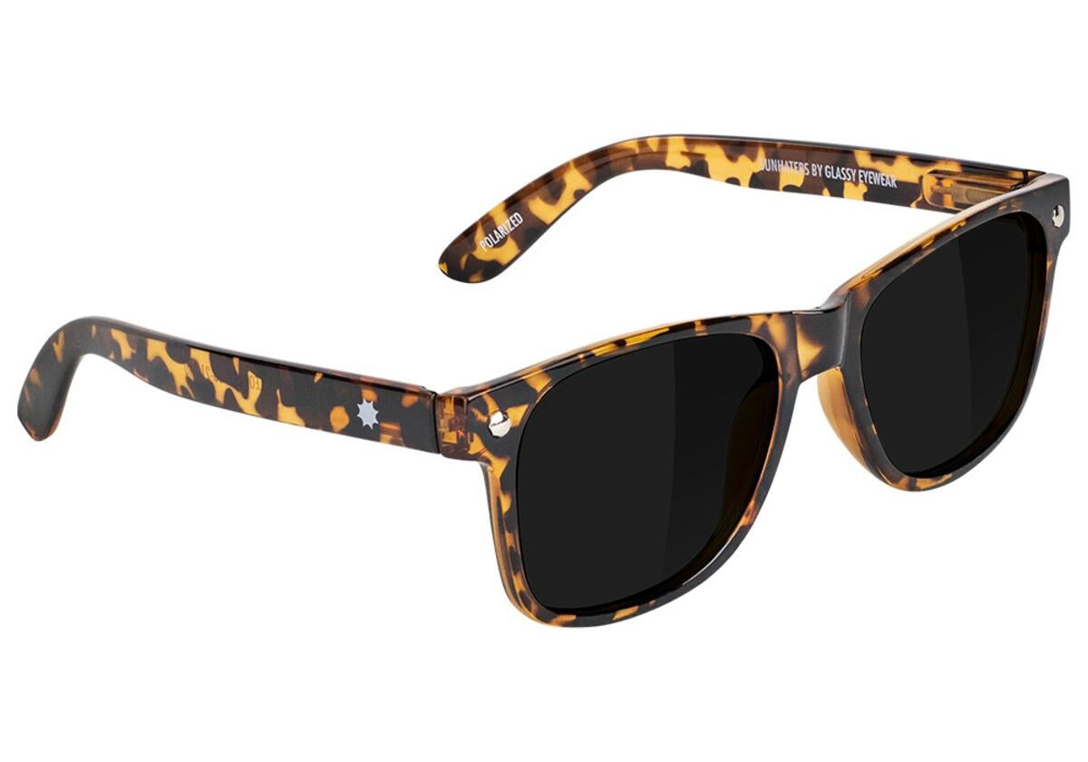 Tortoise Leonard Polarized Glassy Sunglasses
