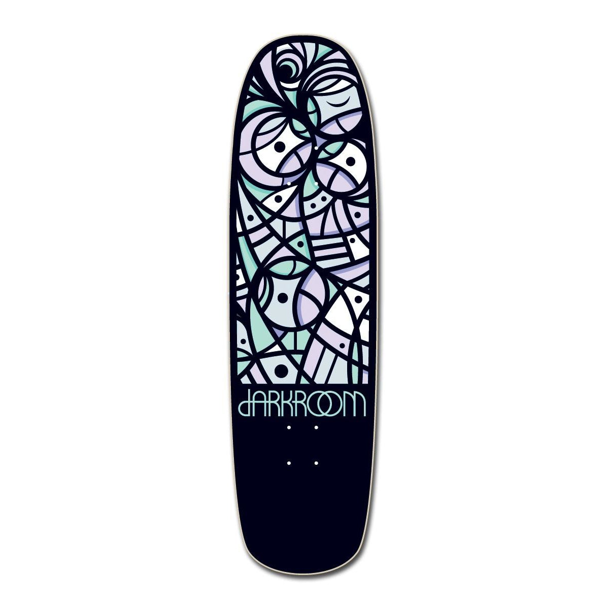Fractal Shaped Darkroom Skateboard Deck