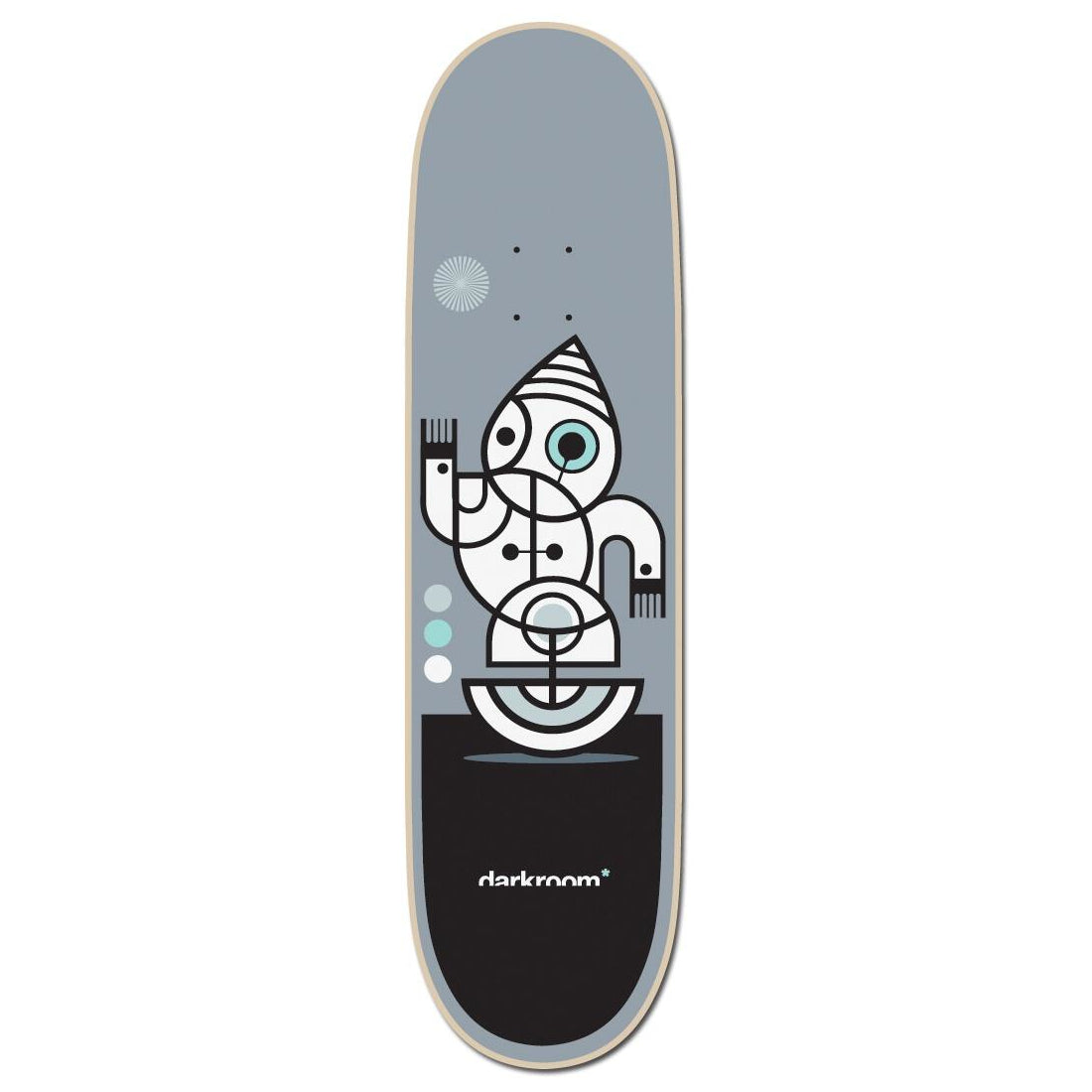 8.5" Lunar Darkroom Skateboard Deck