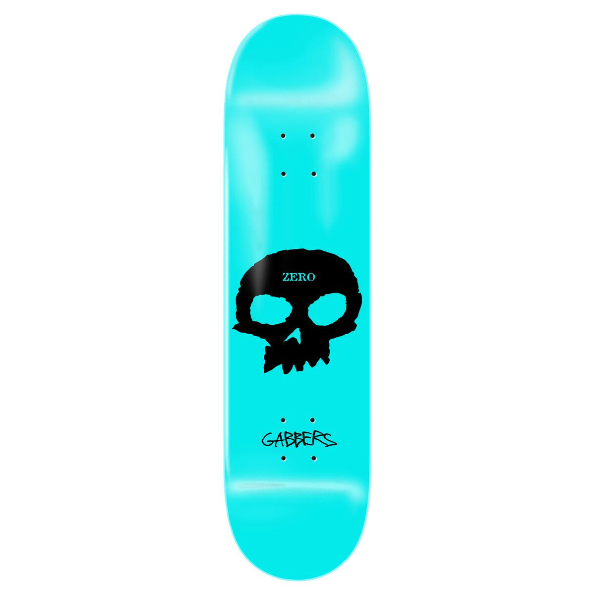 Blue Dip Gabriel Summers Signature Skulls Zero Skateboard Deck