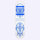 White Cage Quasi Skateboard Deck