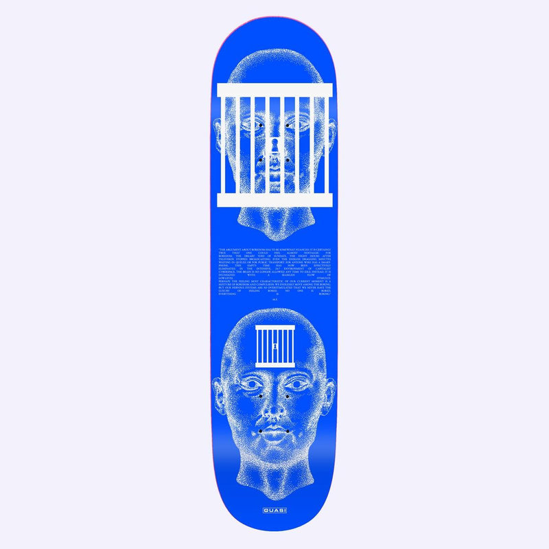 Blue Cage Quasi Skateboard Deck