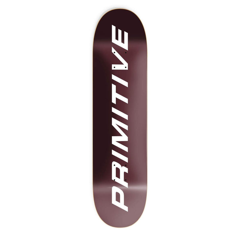 Euro Slant Logo Primitive Skateboard Deck