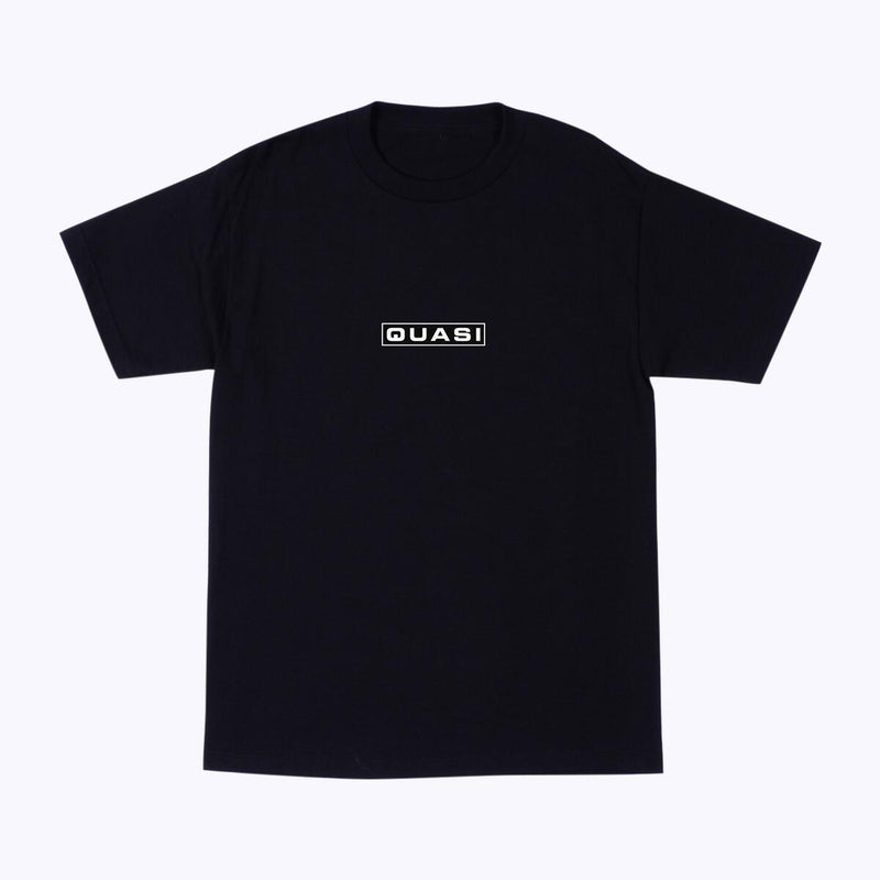 Black Mini Bar Logo Quasi Skateboards T-Shirt