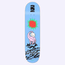 Blue Dino Quasi Skateboard Deck