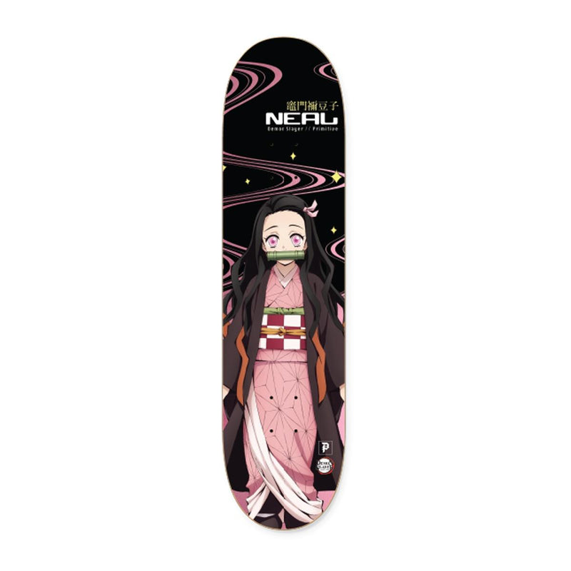 Robert Neal Nezuko Demon Slayer x Primitive Skateboard Deck