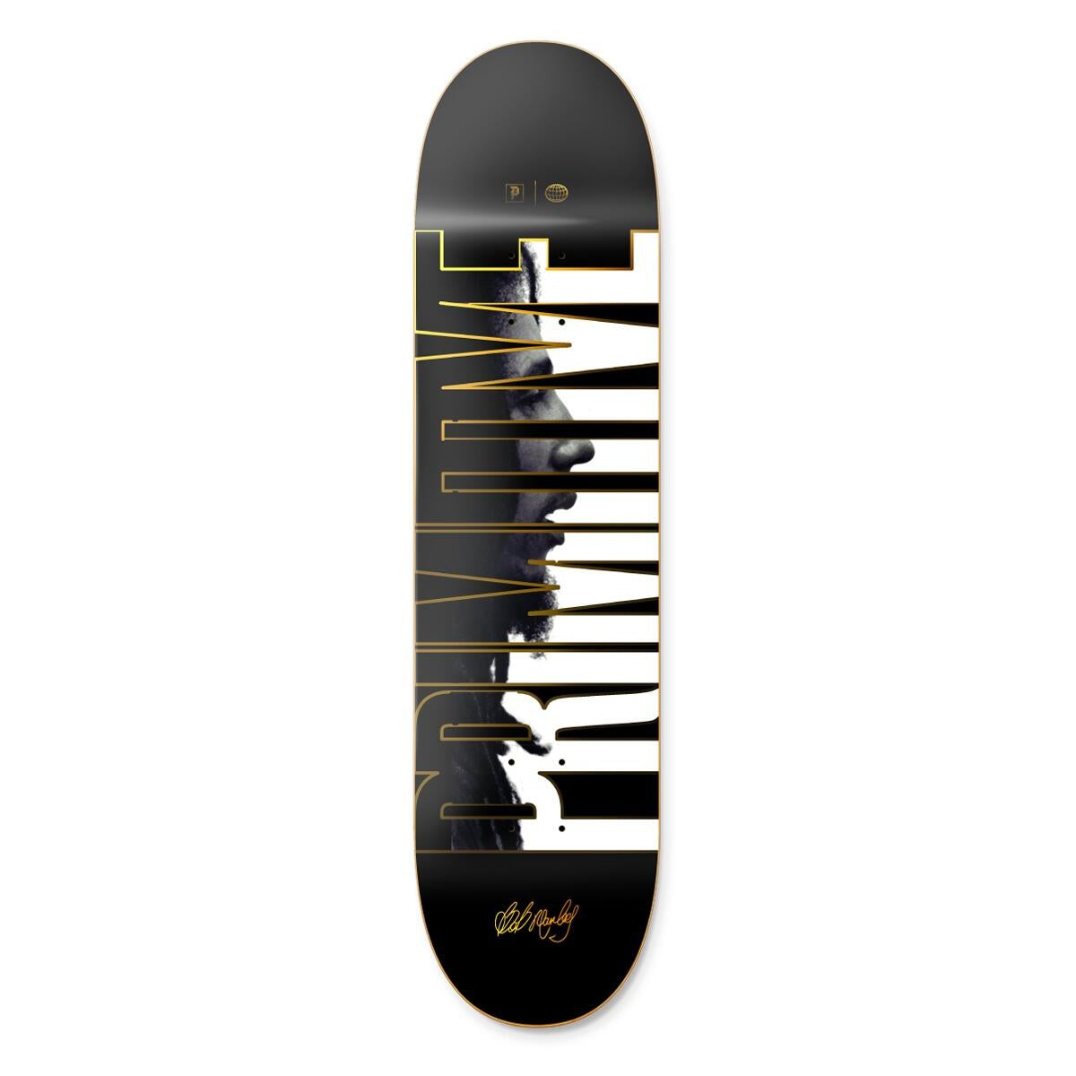 Bob Marley Primitive Skateboards Tribute Skateboard Deck