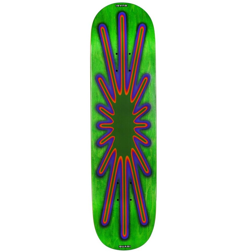 Green Blast Quasi Skateboard Deck