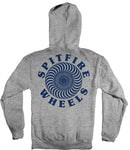 Spitfire OG Classic Swirl Pullover Hoodie - Heather Grey/Blue