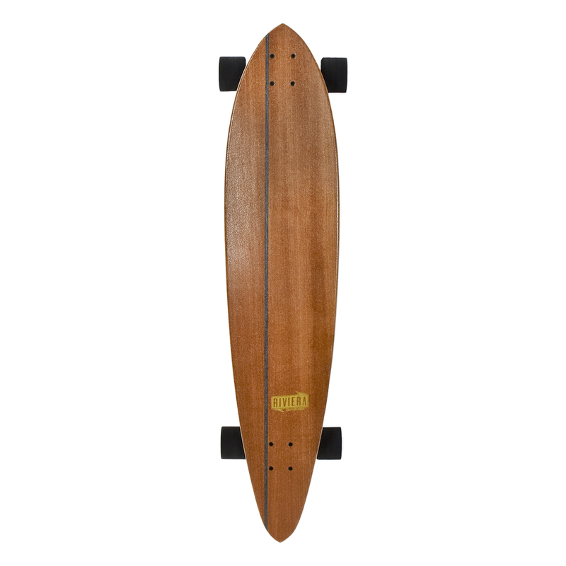 42" Golden Jellyfish Riviera Complete Longboard Top