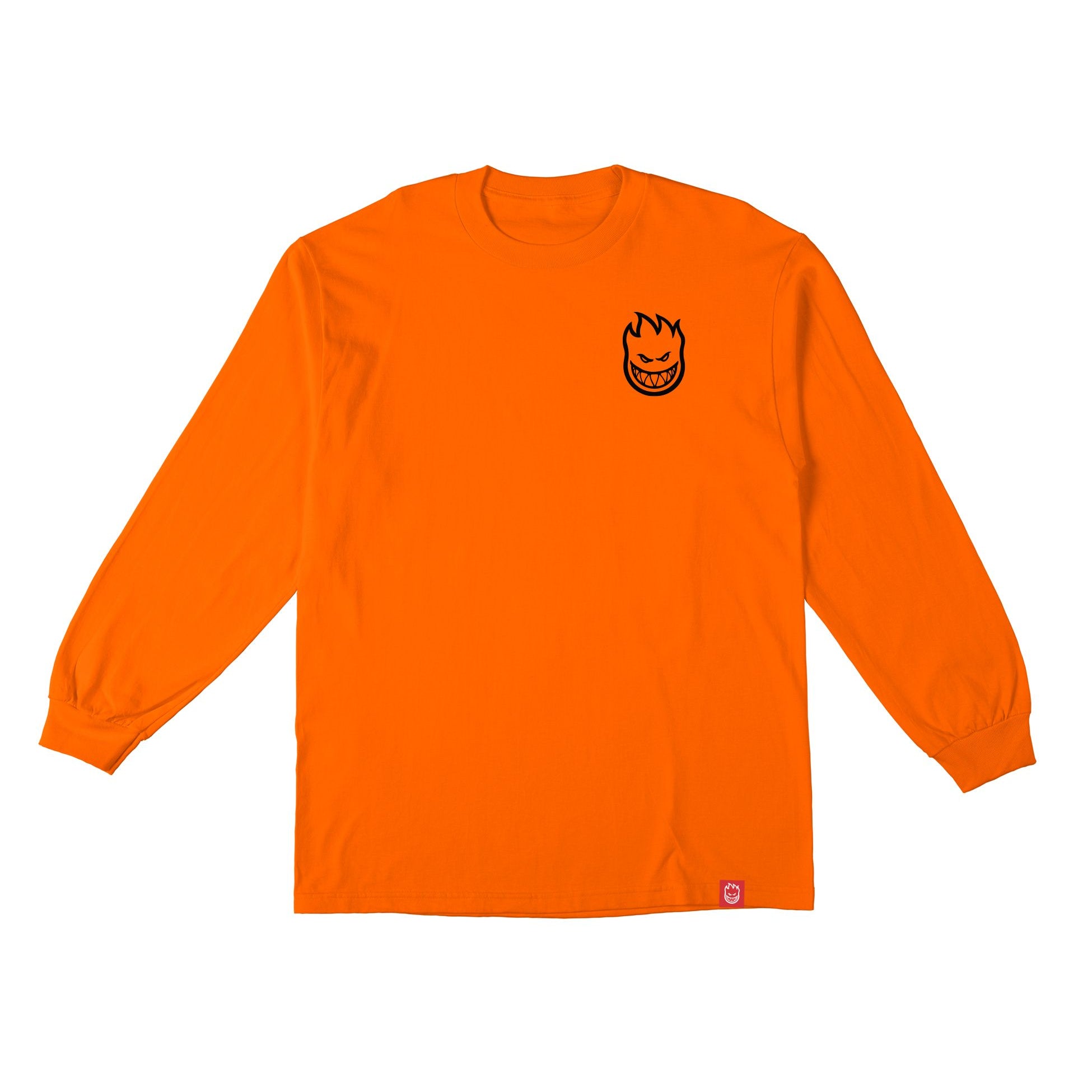 Orange Classic Vortex Spitfire Long Sleeve Shirt