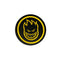 Spitfire Bighead Circle Enamel Pin - Black/Yellow