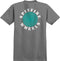Spitfire OG Classic Tee - Charcoal Grey/Teal