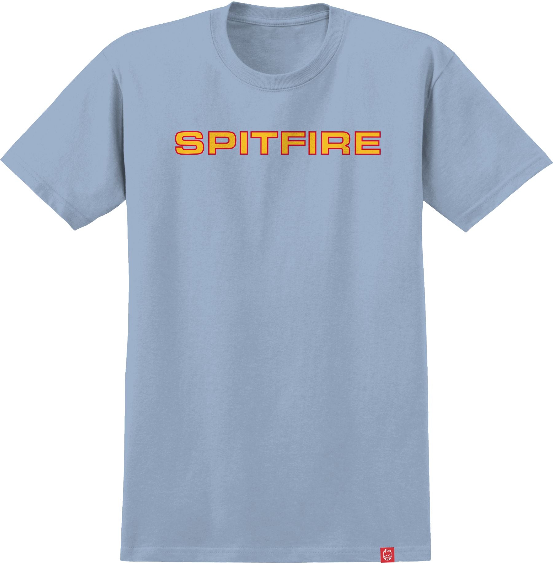 Spitfire Classic 87 Tee - Light Blue/Gold/Red