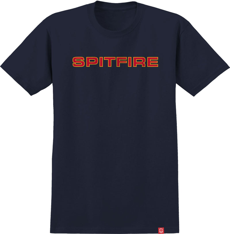Navy Classic 87' Spitfire Wheels T-shirt