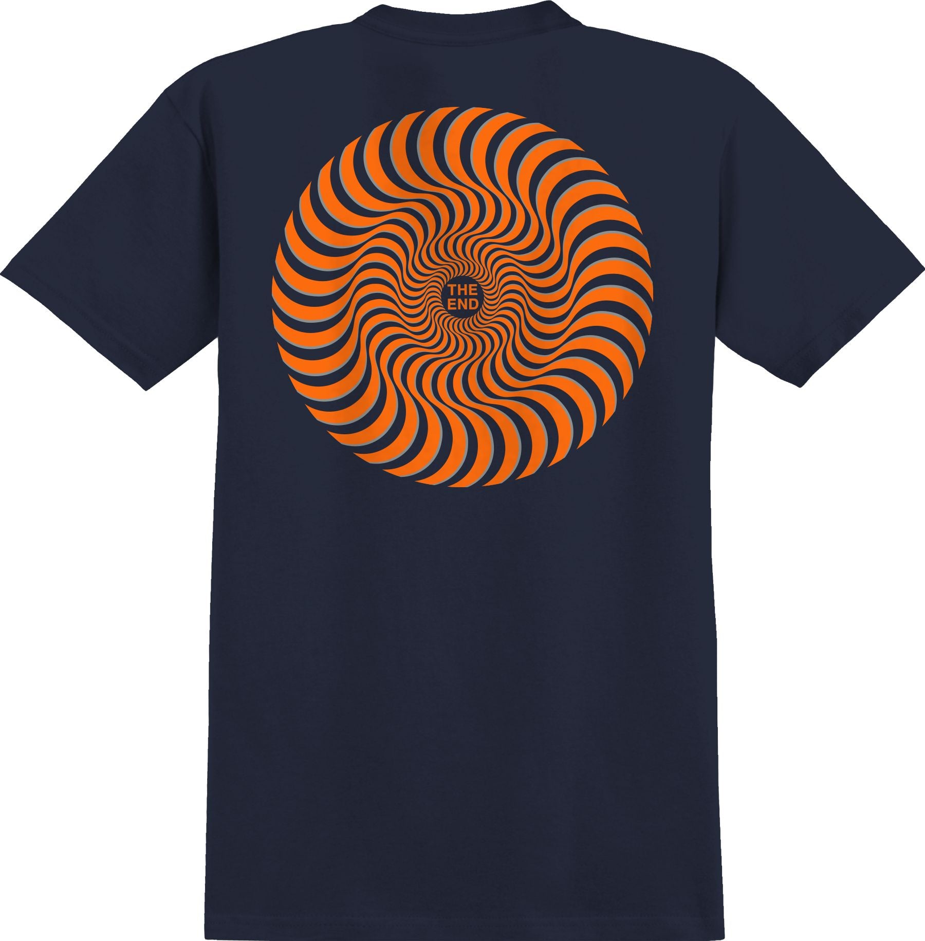 Classic Swirl Overlay Spitfire Tee Back